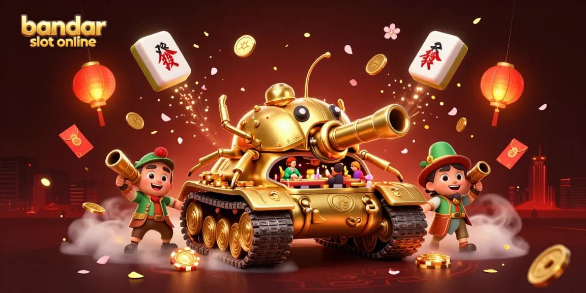 Mainkan bandar slot online dengan jackpot melimpah di gambar kasino mini yang unik dan meriah.