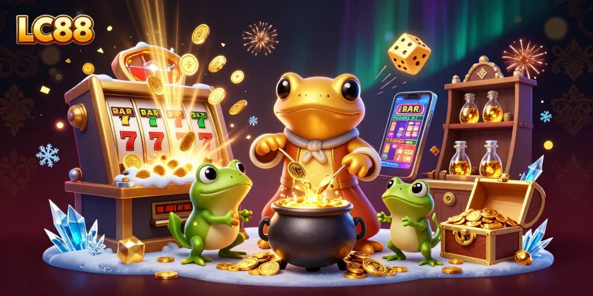 Engage with the thrilling adventures of LC88's casino magic featuring colorful slot games.