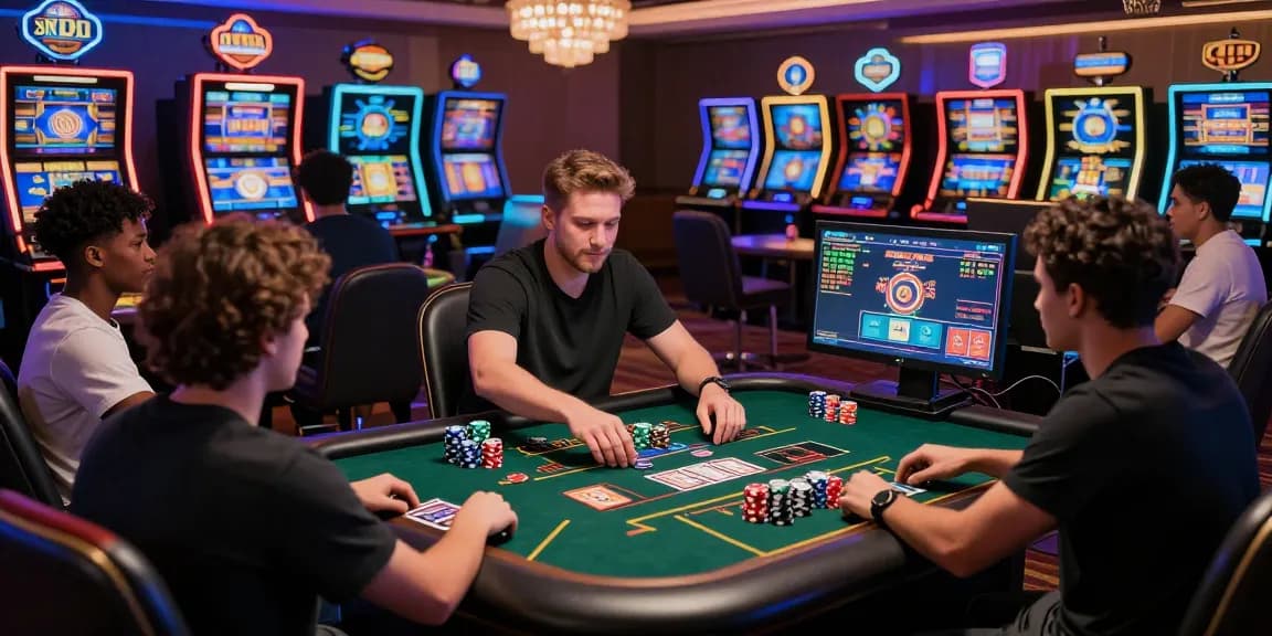 Grandbetting live casino scene showcasing players enjoying immersive gaming experience.