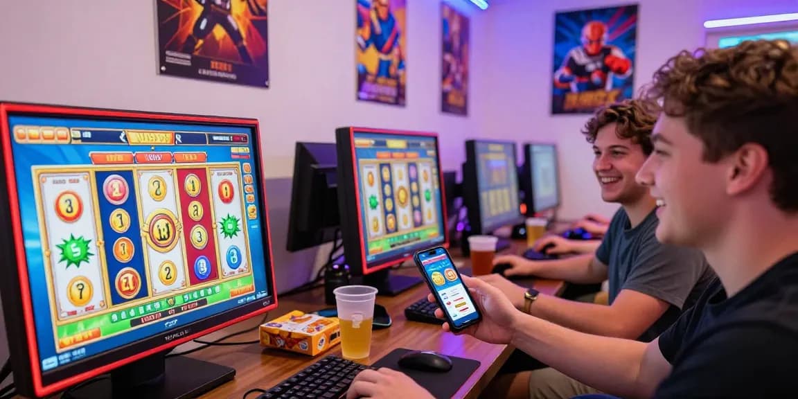 Pengalaman bermain pawangslot yang menyenangkan dengan suasana gaming yang ceria.