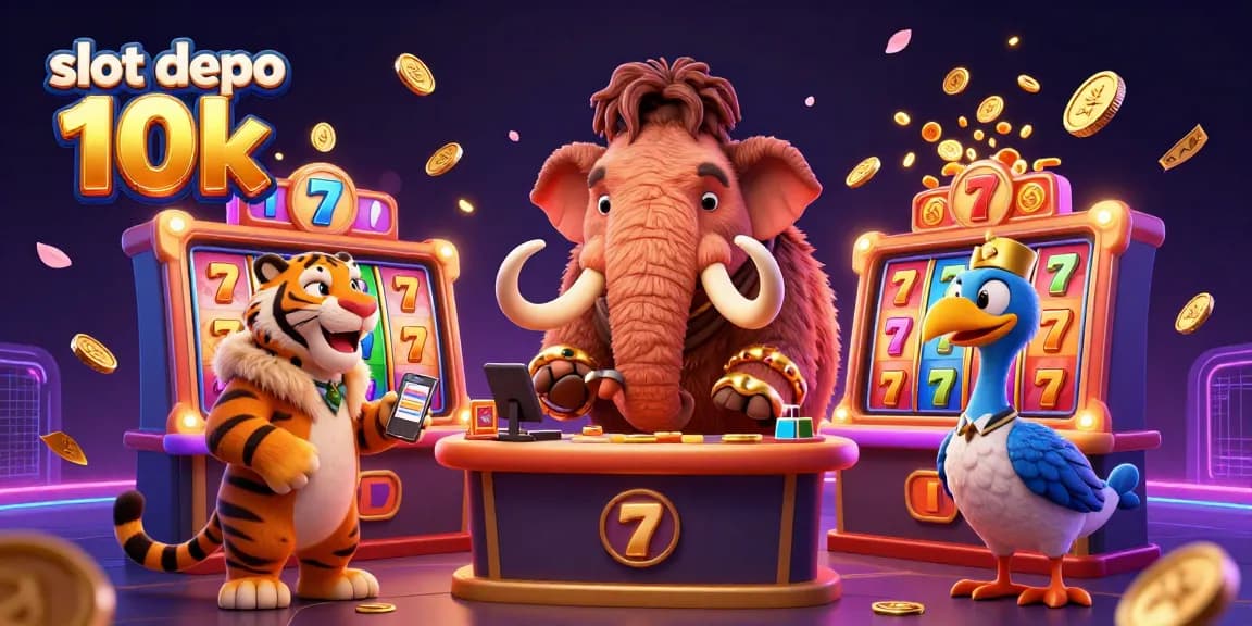 Manfaatkan pengalaman bermain slot depo 10k dengan jackpot menarik dan suasana kasino yang menggembirakan