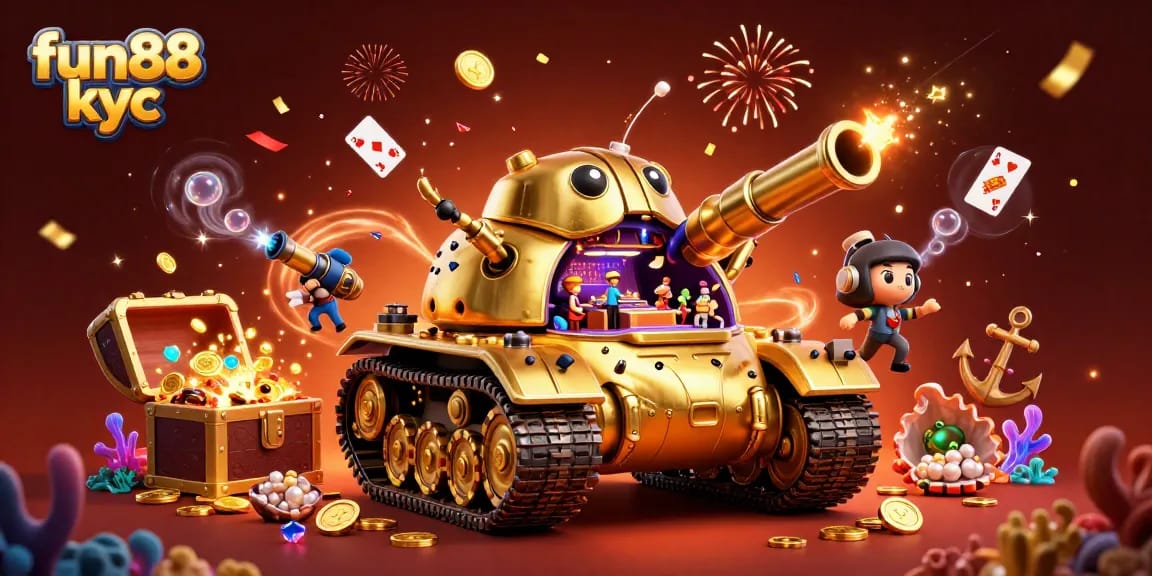 Đặt cược tại FUN88 KYC với nhiều phần thưởng hấp dẫn trong một thế giới trò chơi thú vị