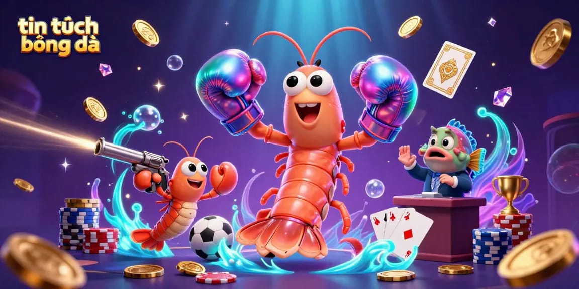 Experience tin tức bóng đá through a vibrant online casino-themed 3D illustration showcasing thrilling sports betting elements.