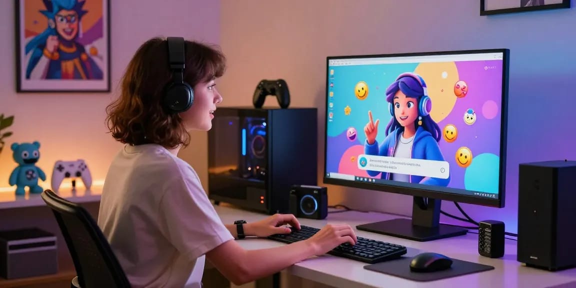 Engaging character AI NSFW chat scene with vibrant visuals, showcasing interactive technology.