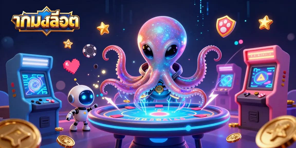 เล่นสล็อตเกมสล็อตในคาสิโนที่เต็มไปด้วยความตื่นเต้นพร้อมกับเอเลี่ยนและหุ่นยนต์