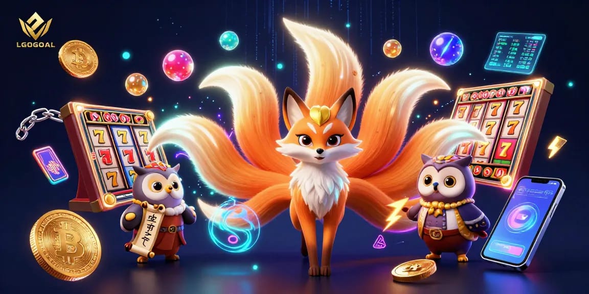 Experience thrilling gaming with LGOGOAL’s vibrant digital illustration featuring a magical casino scene.