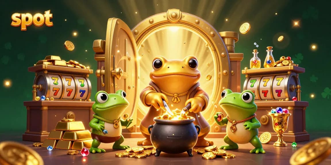 Permainan slot menarik dengan karakter alkimia dan elixir emas mengundang keberuntungan.