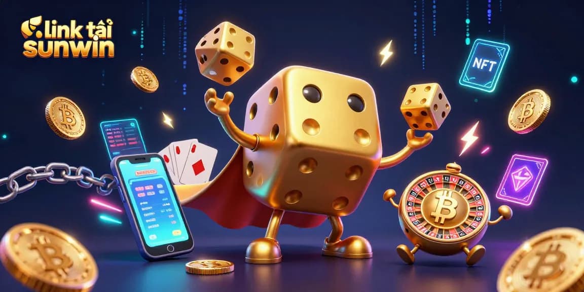 Engage with thrilling gameplay through Link tải sunwin in this vivid casino illustration.