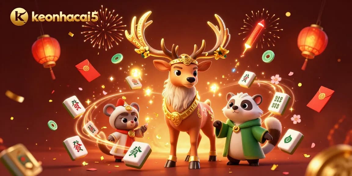 Engage with keonhacai5 for sports betting strategies featuring charming characters and vibrant casino elements.