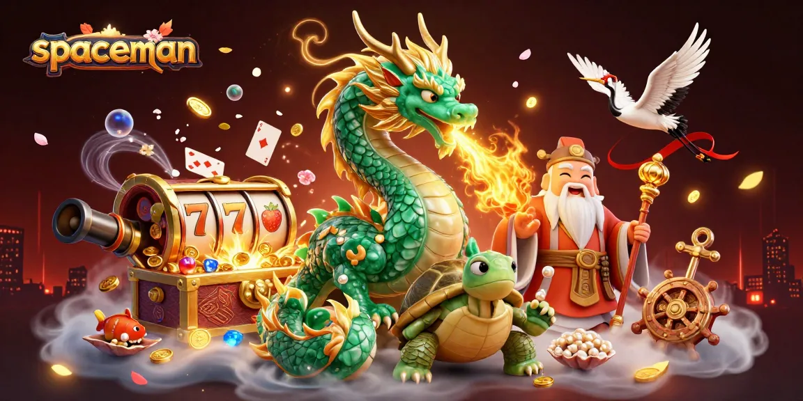 Experience thrilling spins with spaceman in a vibrant 3D casino scene featuring dynamic slot elements and energy.
