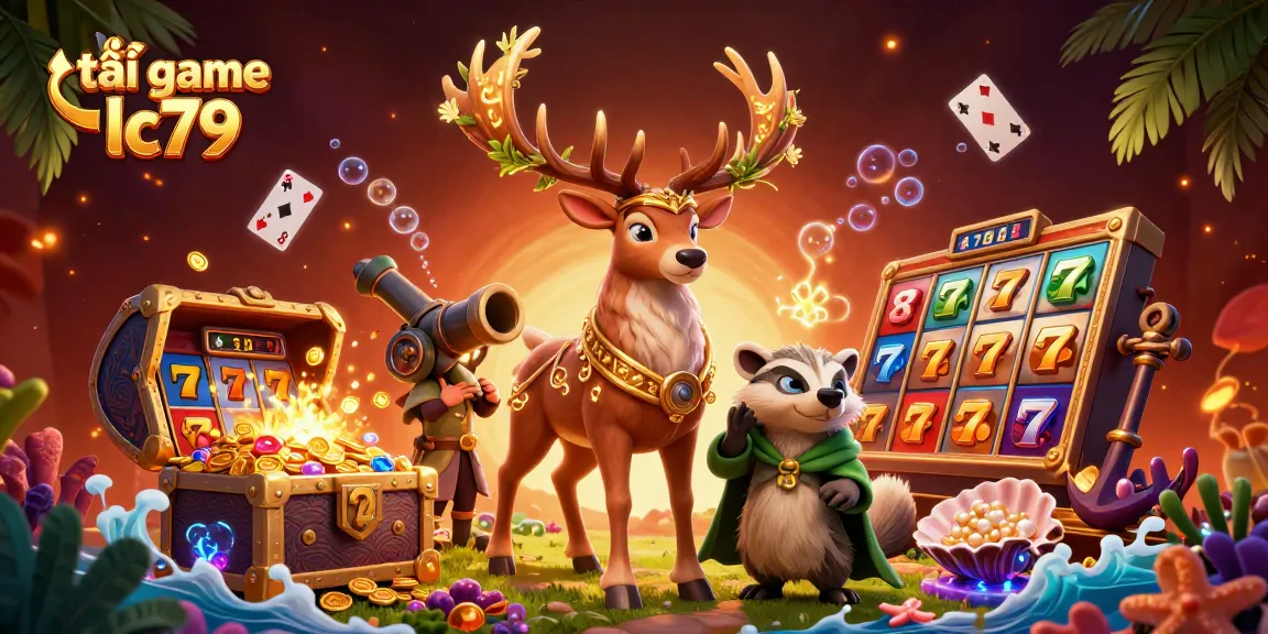 Trải nghiệm tải game lc79 với giao diện sống động và hấp dẫn từ các slot game.
