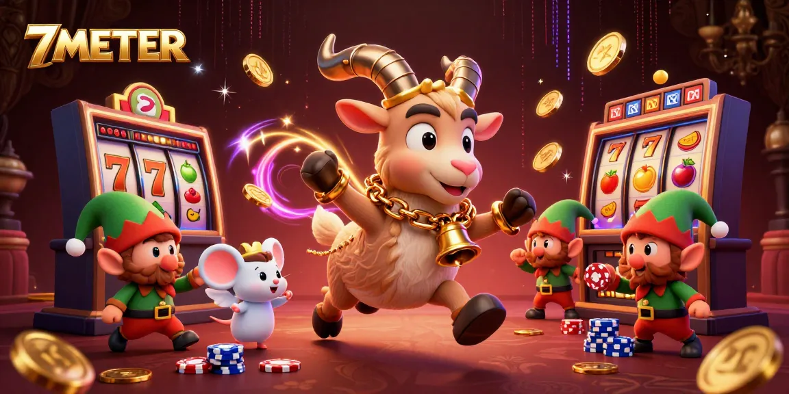 Experience the excitement of winning with 7METER as Krampus and friends take over the casino!