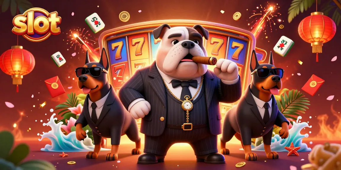 Spin slot reels with animated characters celebrating wins in a vibrant casino scene.