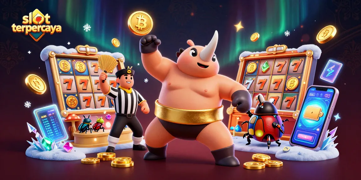 Experience the excitement of slot terpercaya with vibrant 3D characters and dynamic casino elements.