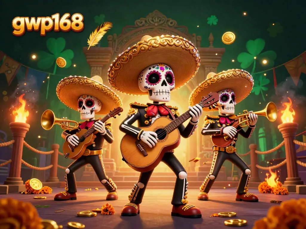 Ayo bermain di gwp168, saat kelompok mariachi tengkorak bersenandung ceria dan meraih kemenangan di arena pertarungan!