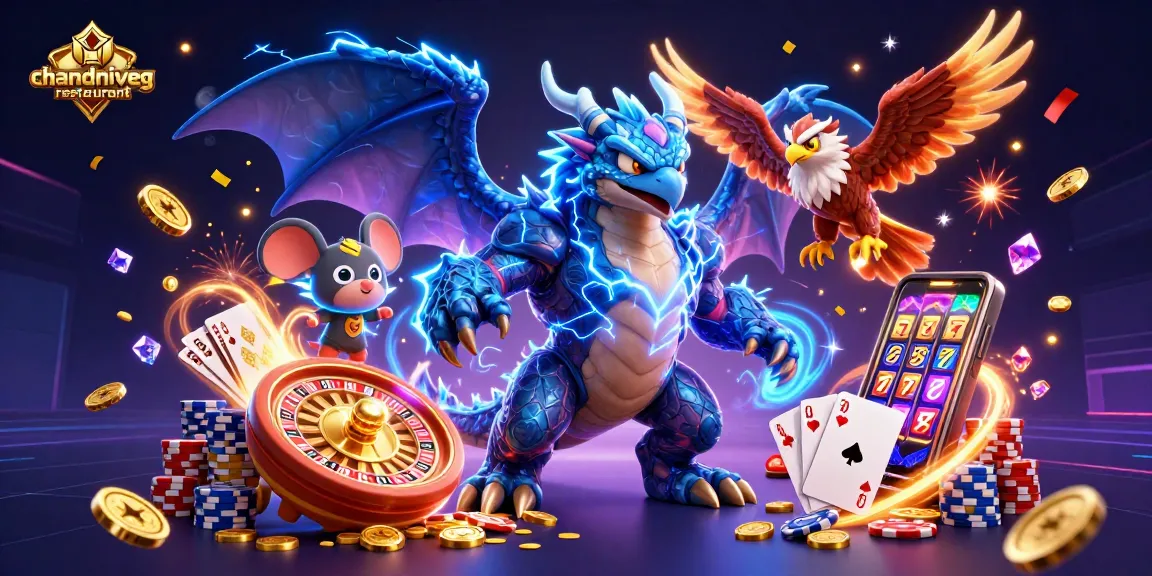 Jelajahi keseruan permainan di chandnivegrestaurant dengan kemewahan koin emas dan kartu poker.