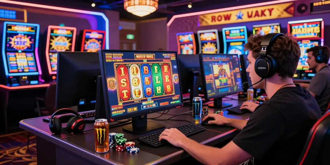 Pemain slot gacor menikmati pengalaman permainan online dengan jackpot besar dan antusiasme.