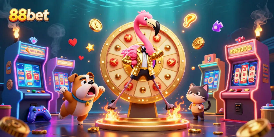 Spin the prize wheel with 88bet’s exciting games, featuring colorful arcade elements and unique rewards.