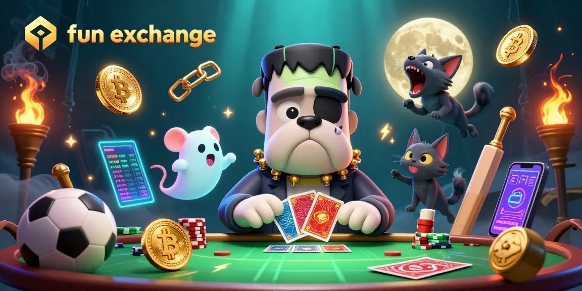 Engage in thrilling sports betting action with fun exchange while enjoying a colorful, dynamic casino scene.