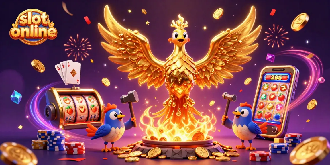 Mainkan slot online dengan mesin slot luar biasa yang dipenuhi koin emas dan simbol keberuntungan.