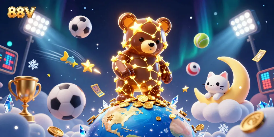 Experience exceptional gameplay with 88VV, where constellation bear and sports elements collide for thrilling wins.