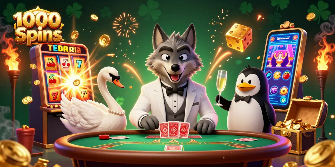 Spiele 1000 Spins im einzigartigen Casino-Stil mit atemberaubenden 3D-Charakteren und spektakulären Casino-Elementen.