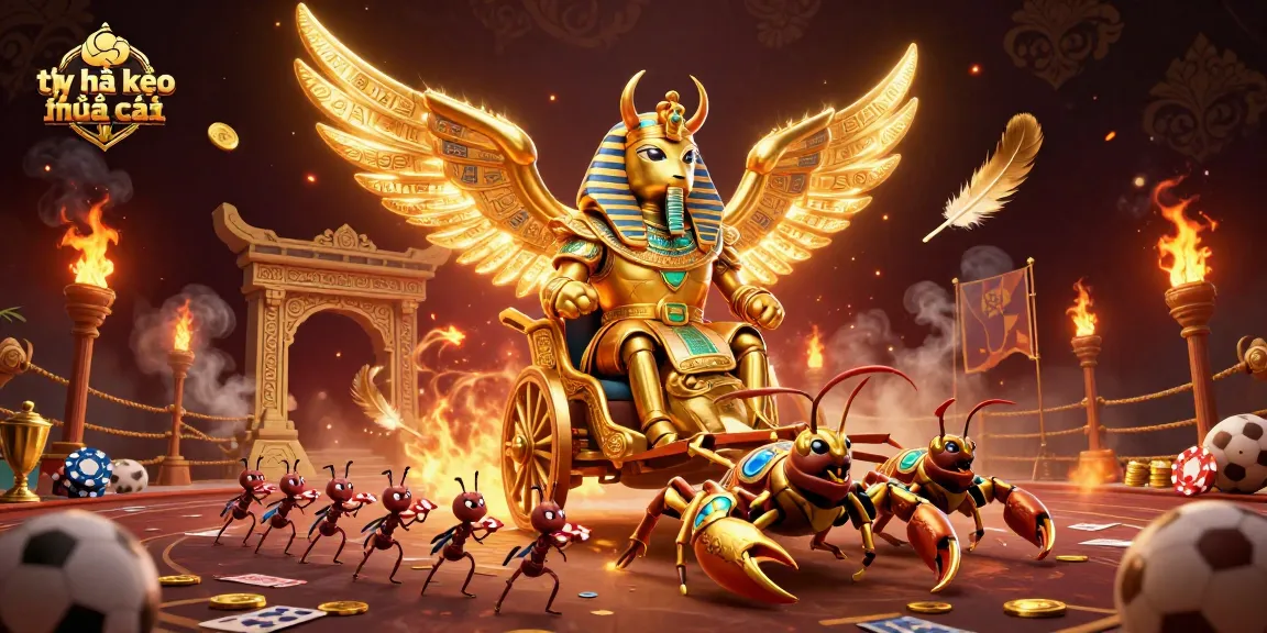 Engage with accurate tỷ lệ kèo nhà cái visuals using vibrant scene of sports betting activities and animated characters.