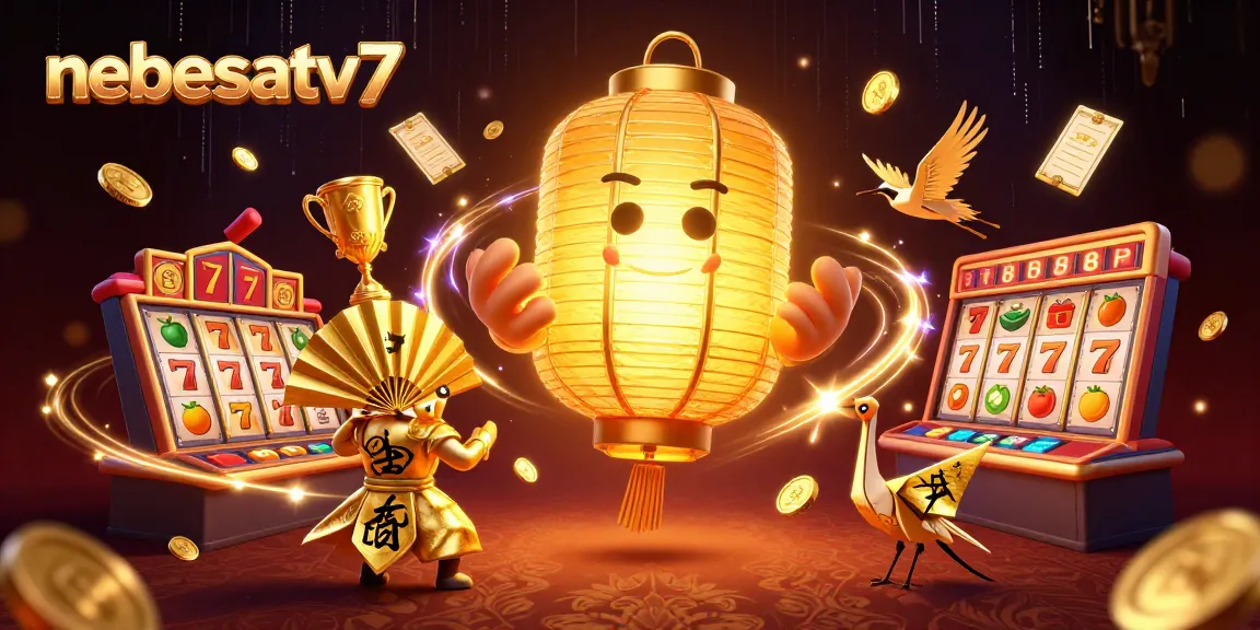Win big at nebesatv7 with exciting slot games featuring golden lantern spirit and winning symbols!