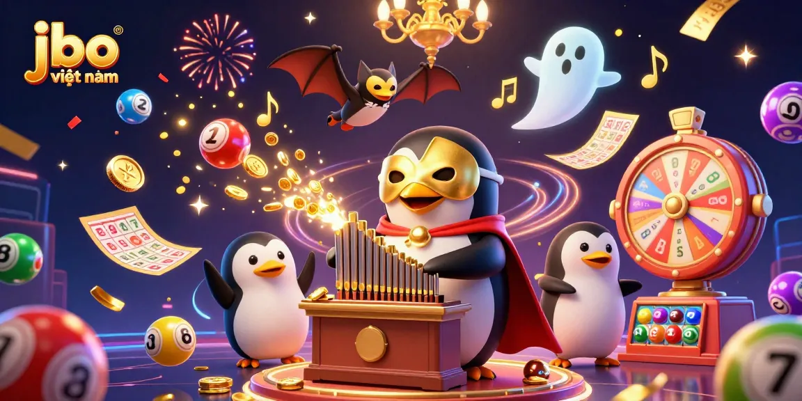 Engage in thrilling games with jbo việt nam featuring a vibrant 3D casino scene.