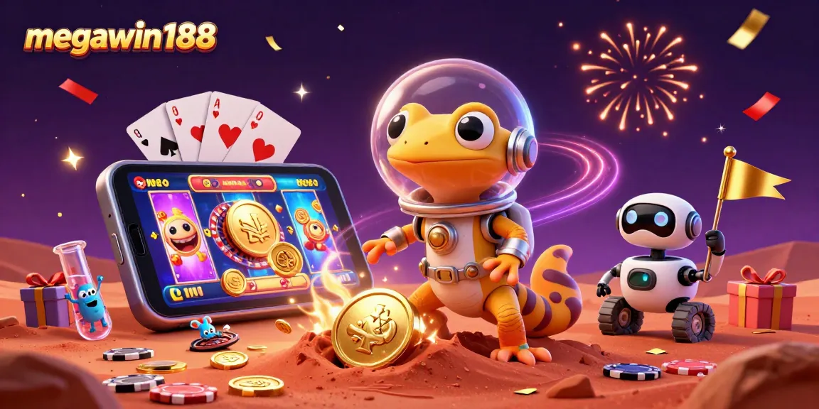 Megawin188 menghadirkan keseruan kasino online dengan karakter alien dan permainan slot yang mengasyikkan.