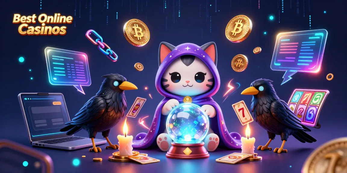 Experience the thrill of the Best Online Casinos with mystical characters and vibrant game elements.