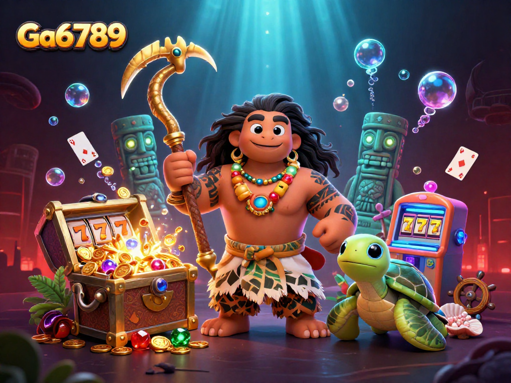 Engage with Ga6789 for exciting slot gameplay and lively casino adventures featuring vibrant characters.