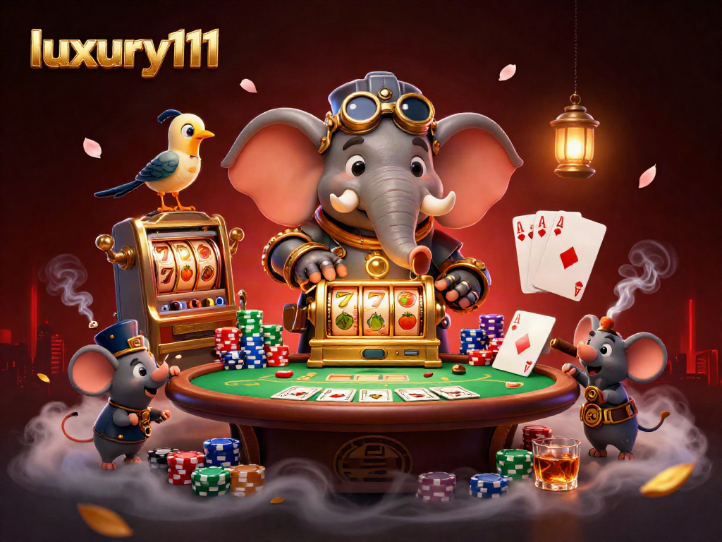 Engage with luxury111’s thrilling slots experience featuring dynamic characters and vibrant casino elements.