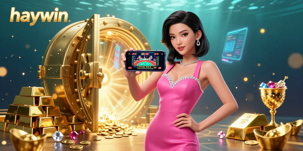 Experience winning excitement with haywin’s immersive live dealer casino game illustration.