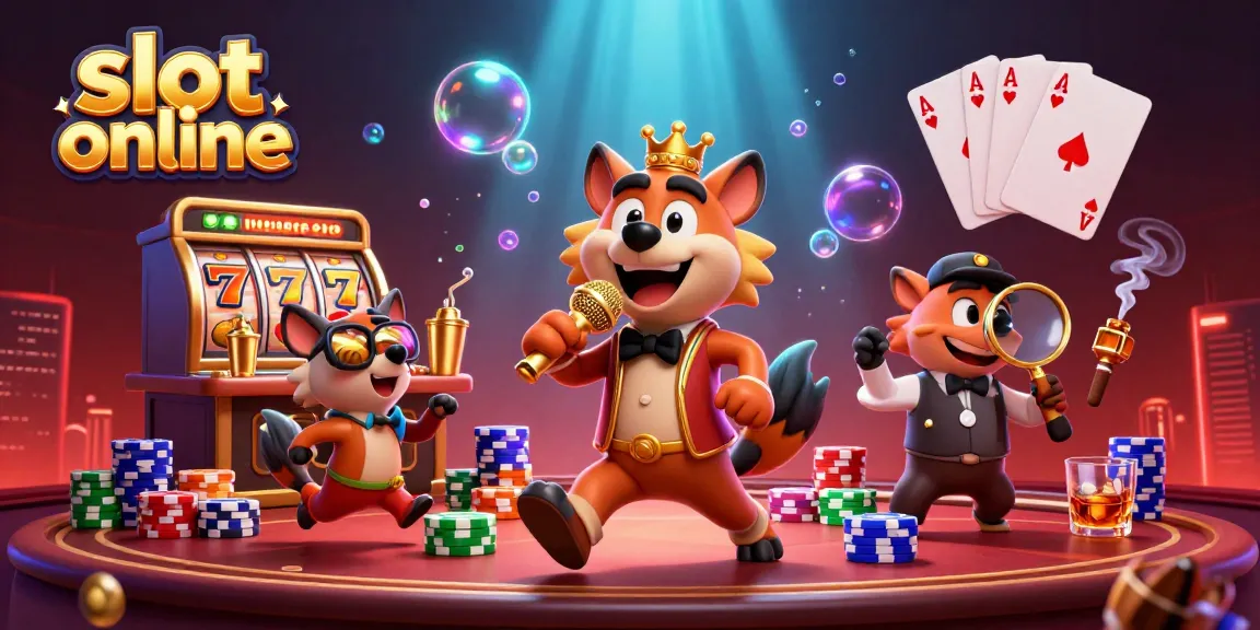Spin slot online reels with vibrant hyenas hosting a comedic casino club.