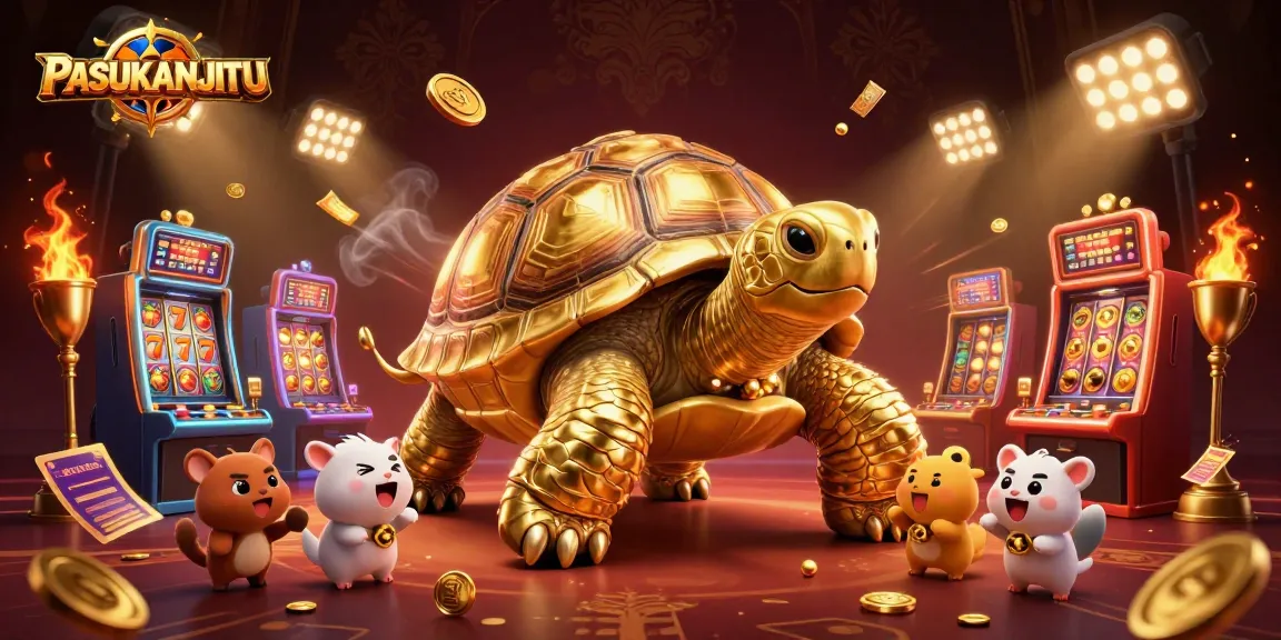 PASUKANJITU transports you to a thrilling gambling world with a dynamic pinball-style tortoise and engaging slots in play.