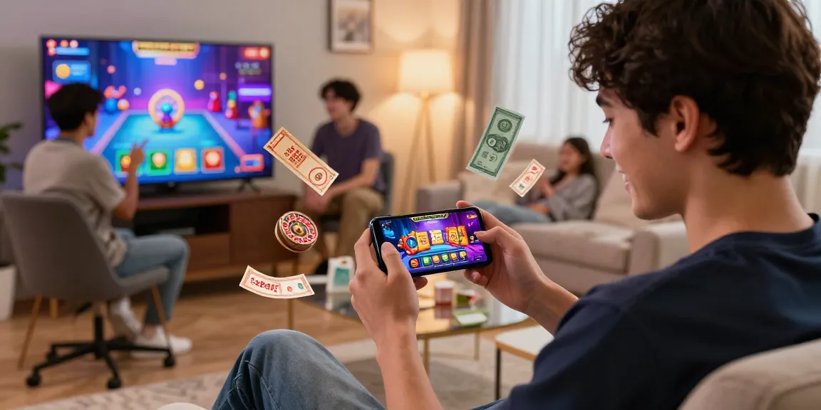 3patti loot real cash online gaming excitement in vibrant living room