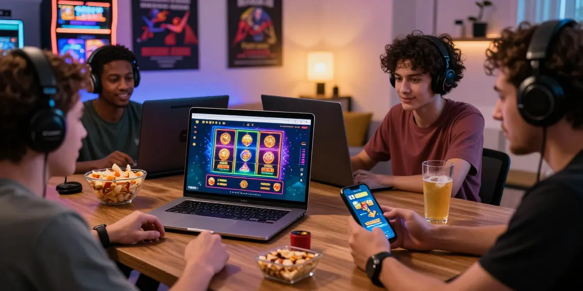 Pengalaman bermain di diana4d dengan pemain menikmati permainan slot online di ruang tamu yang nyaman.
