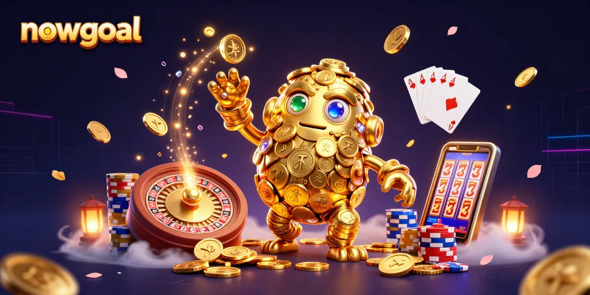 Engage with nowgoal's vibrant casino experience, featuring striking characters and dynamic gambling elements.
