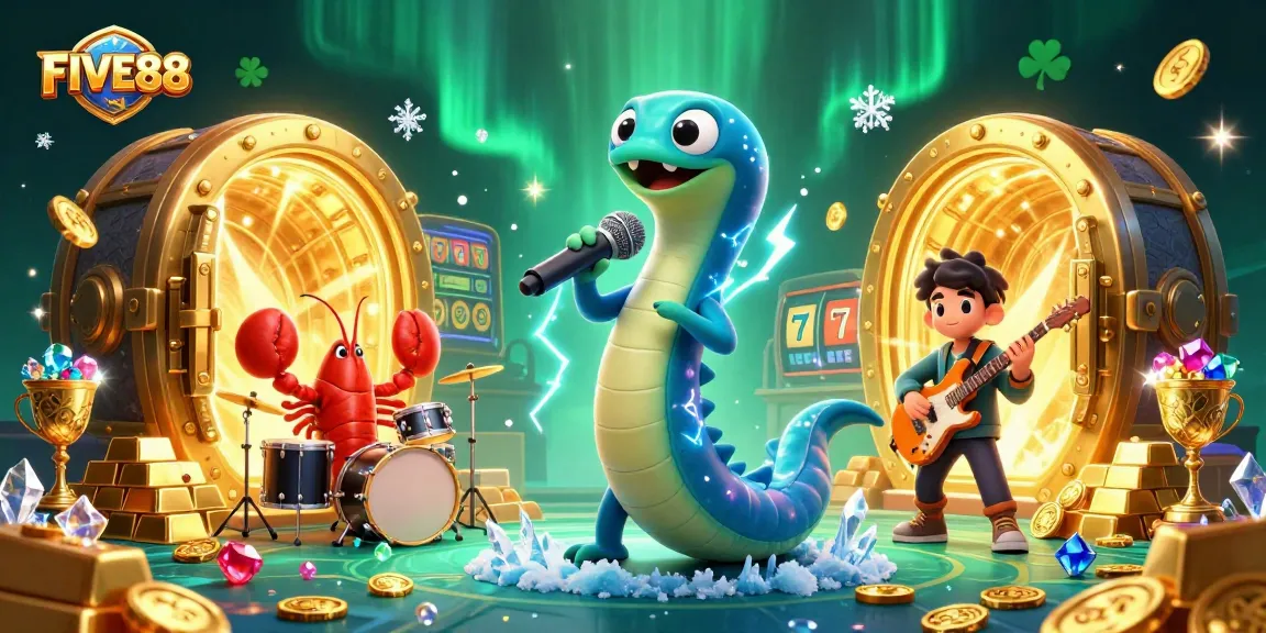 Experience electrifying entertainment at FIVE88 with lively undersea casino action.